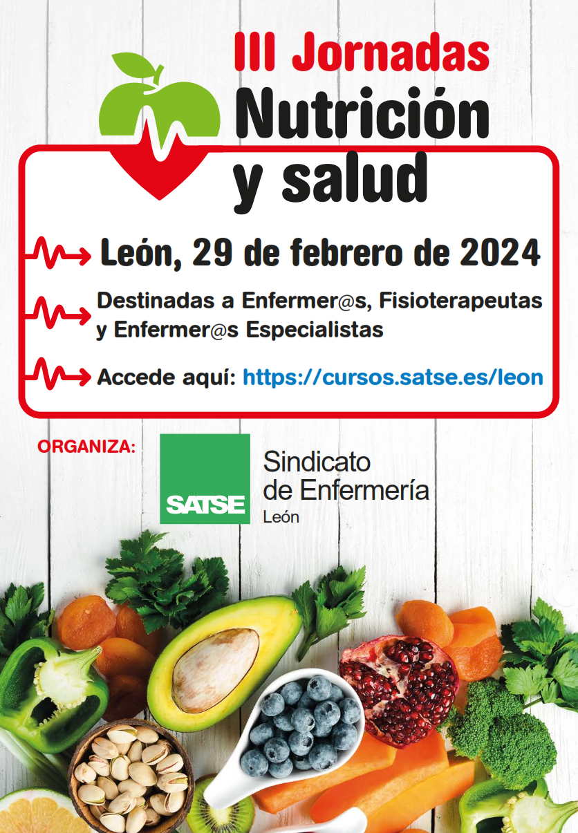(ENFERMERAS/OS) III JORNADA DE NUTRCIÓN Y SALUD