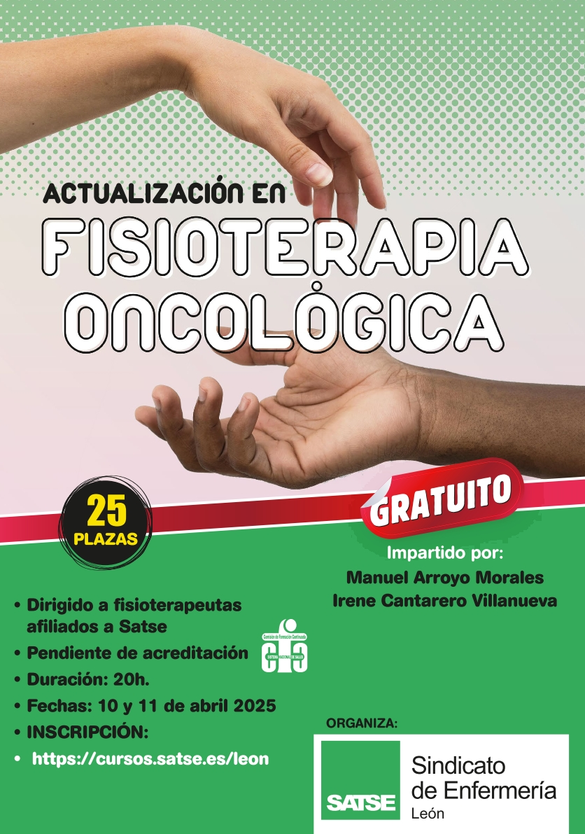 ACTUALIZACIÓN EN FISIOTERAPIA ONCOLÓGICA