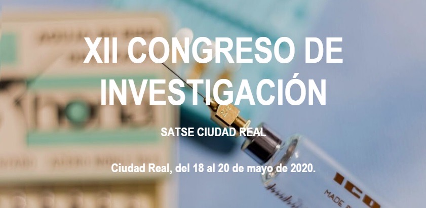 Envío de comunicaciones XII Congreso de Investigación SATSE Ciudad Real
