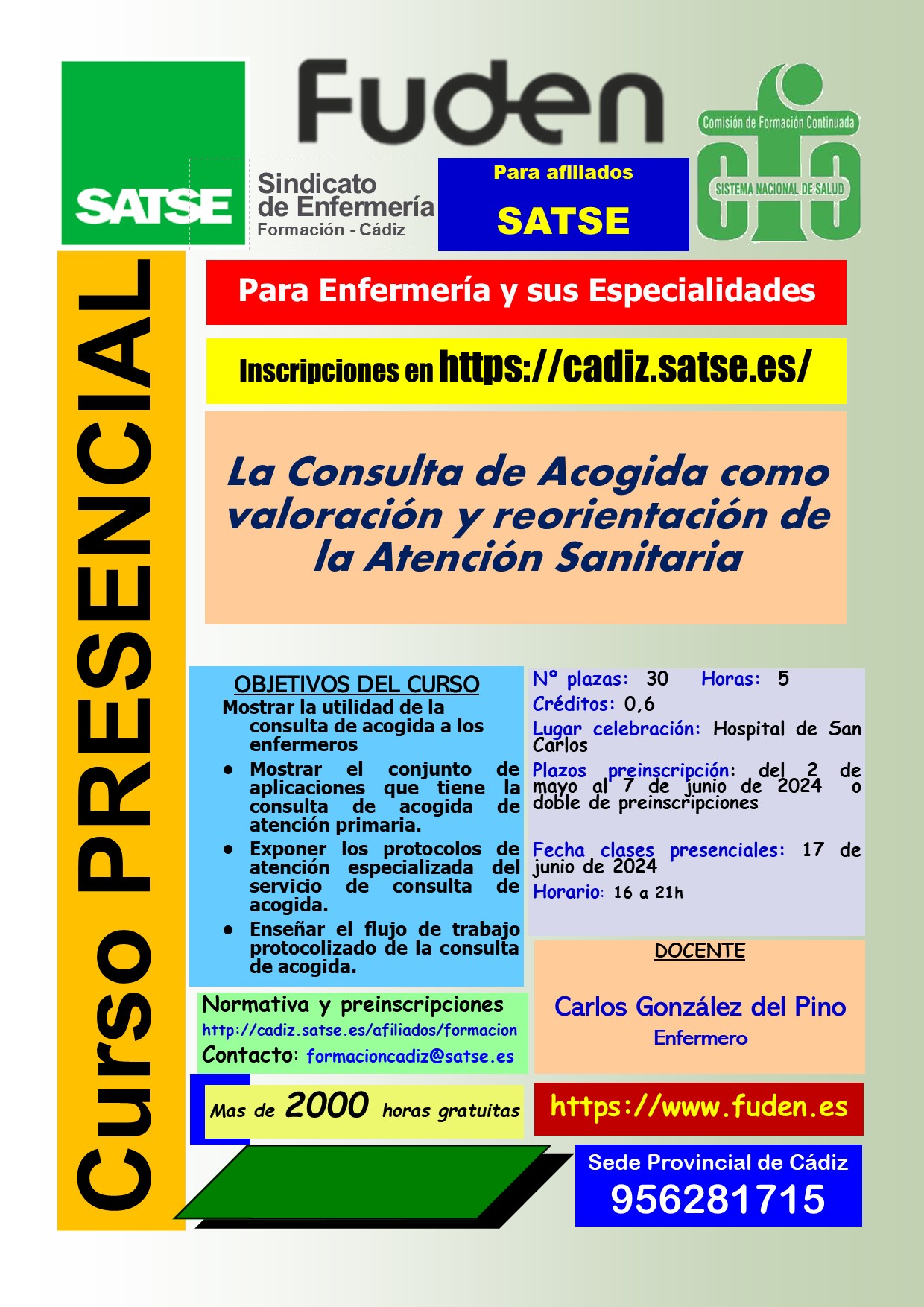 La Consulta de Acogida como valoración y reorientación de la Atención Sanitaria