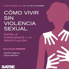 CURSO: CÓMO VIVIR SIN VIOLENCIA SEXUAL entre la pornografía y la prostitución