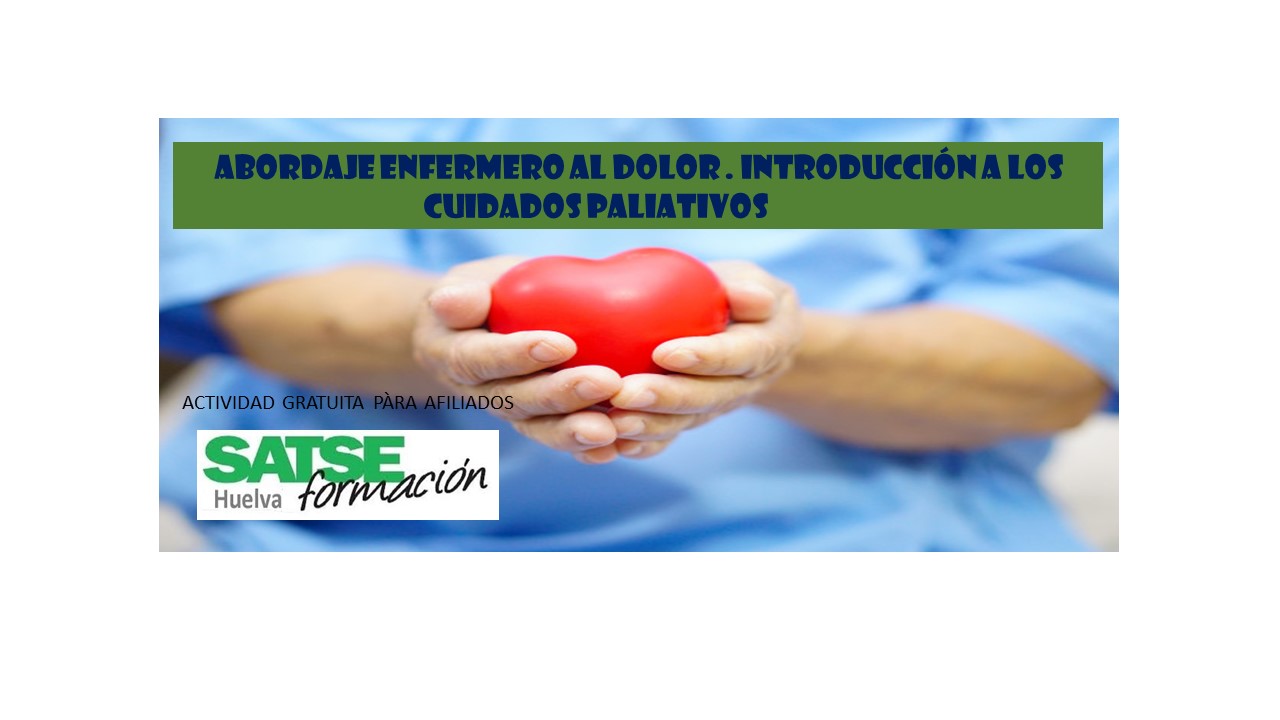 ABORDAJE ENFERMERO AL DOLOR . INTRODUCCIÓN A LOS CUIDADOS PALIATIVOS.
