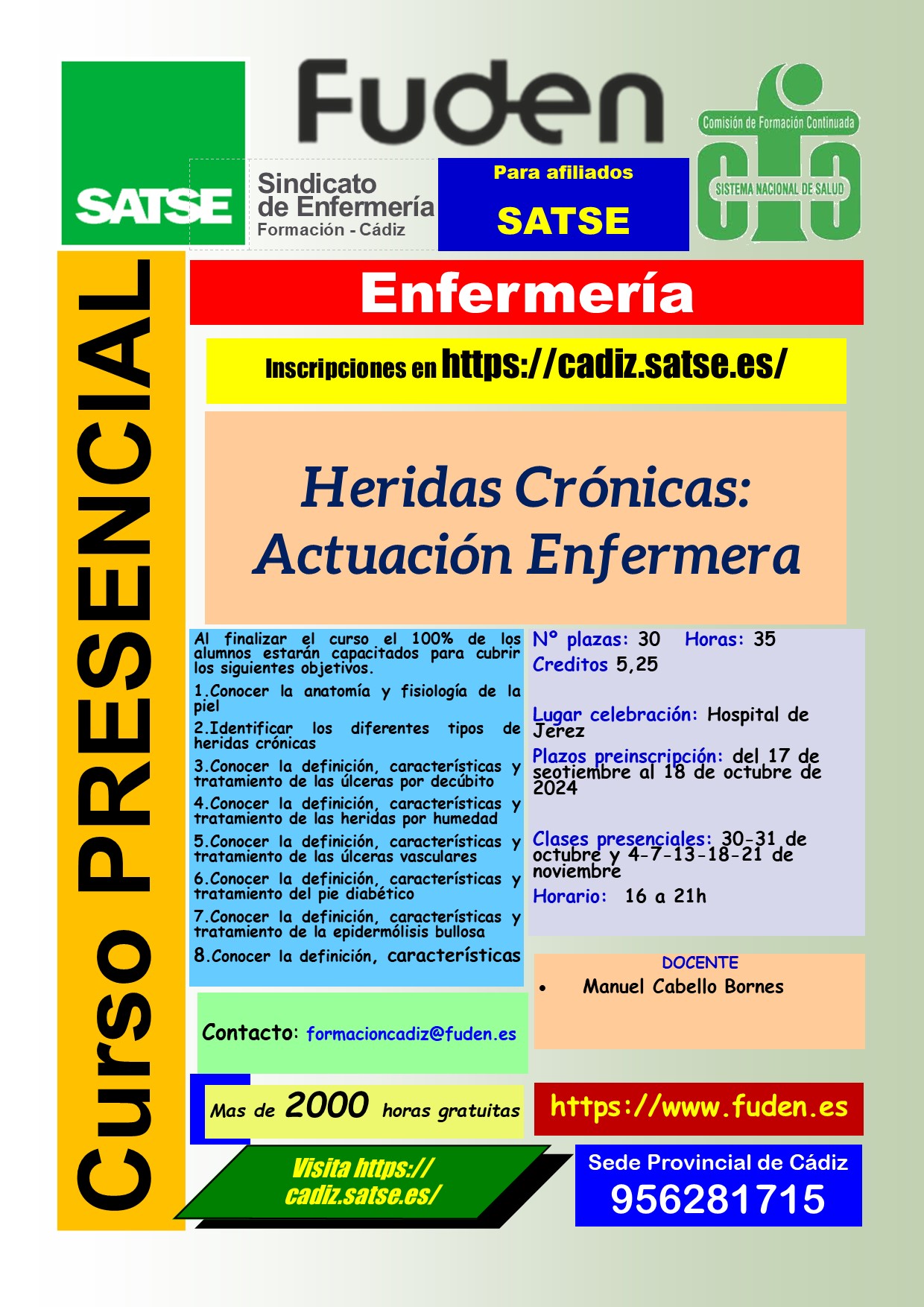 HERIDAS CRONICAS: ACTUACIÓN DE ENFERMERÍA