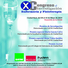 Envío de comunicaciones XI Congreso de Investigación SATSE Ciudad Real