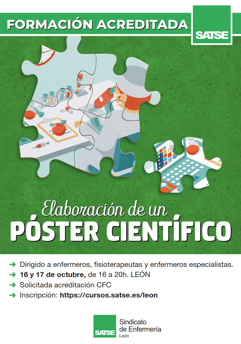 (LEÓN) ELABORACIÓN DE UN PÓSTER CIENTÍFICO 
