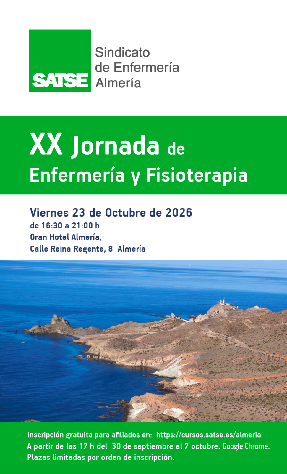 XX JORNADA DE ENFERMERÍA Y FISIOTERAPIA 