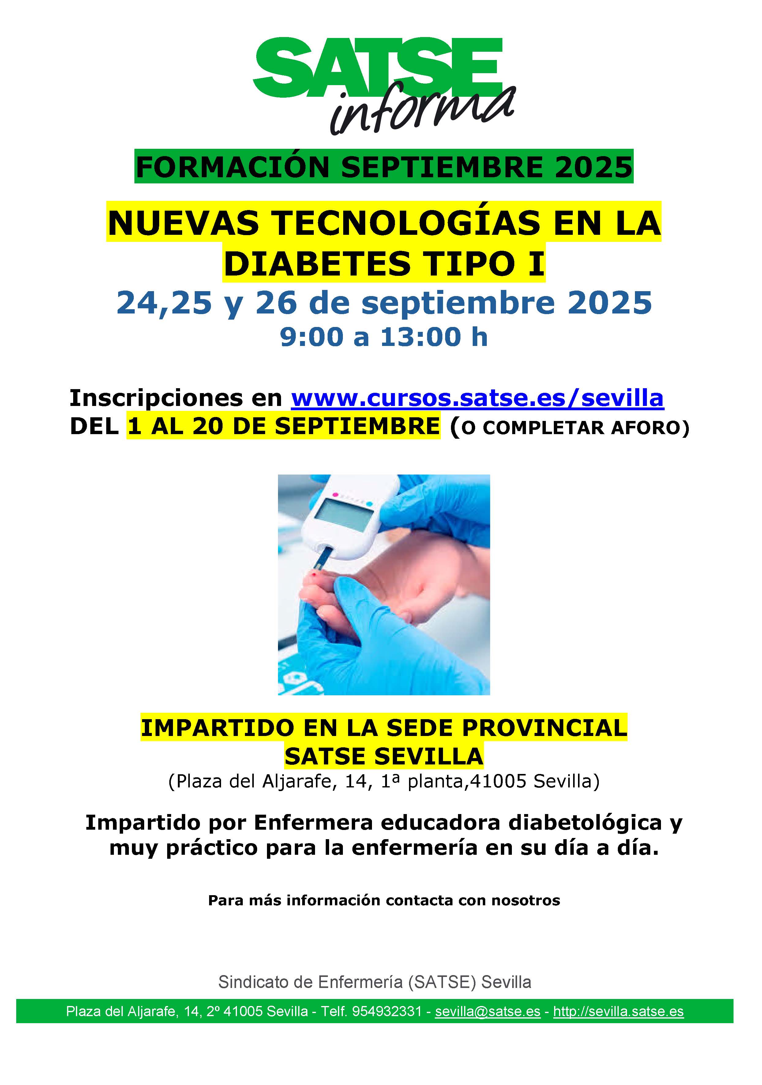 NUEVAS TECNOLOGÍAS EN LA DIABETES TIPO 1